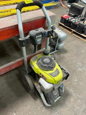 RYOBI GAS POWERED PRESSURE WASHER.