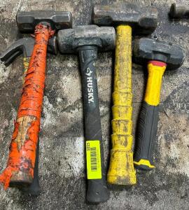 (5) ASSORTED HAMMERS