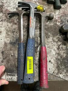 (4) ASSORTED HAMMERS