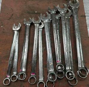 (2) SETS OF 7 STANDARD WRENCHES