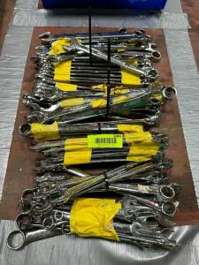 (1) LARGE GROUP OF ASSORTED WRENCHES