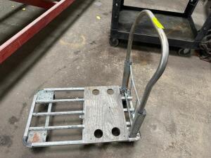 30" FOLDING ALUMINUM WAREHOUSE CART.