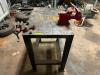 40" METAL FABRICATION TABLE W/ CHAIN TOOL AND VICE. - 4