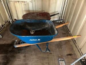 (2) WHEELBARROWS