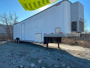 GREAT DANE 741TDDA 45' OFFICE DRY TRAILER W/ INTERIOR OFFICE, GENERATOR, AND WASHER / DRYER.