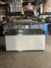 68" CURVED GLASS ICE CREAM CABINET