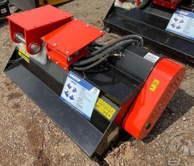 DESCRIPTION: 43" MINI EXCAVATOR FLAIL MOWER BRAND/MODEL: AGT EXFLM115 RETAIL$: $2,426.00 QTY: 1