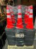 DESCRIPTION: (10) REFLECTIVE TRAFFIC CONES BRAND/MODEL: AGT SIZE: 14"X29" QTY: 10