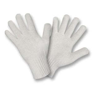 DESCRIPTION: (4) PACKS OF (12) PAIRS OF WORK GLOVES BRAND/MODEL: CORDOVA #3480L INFORMATION: WHITE COTTON AND POLYESTER SIZE: MEDIUM/LARGE RETAIL$: $6