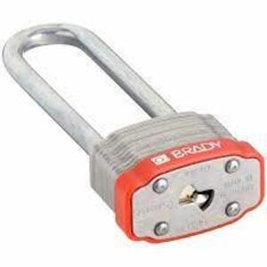 DESCRIPTION: (6) PAD LOCKS BRAND/MODEL: BRADY #Y2357931 INFORMATION: RED SIZE: 1 X 6 KA RETAIL$: $116.00 TOTAL QTY: 6