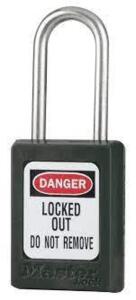 DESCRIPTION: (2) BOXES OF (6) LOCKOUT LOCKS BRAND/MODEL: MASTER LOCK #39F725 INFORMATION: BLACK RETAIL$: $18.55 PER LOCK QTY: 2