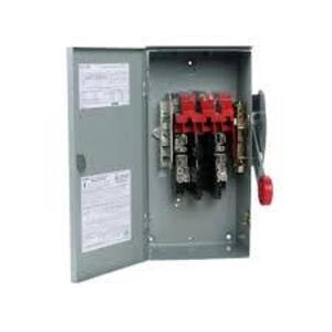 DESCRIPTION: (1) HEAVY DUTY SAFETY SWITCH BRAND/MODEL: EATON #DH221FRK INFORMATION: GRAY RETAIL$: $145.49 EA QTY: 1