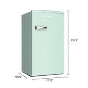 DESCRIPTION: (1) COMPACT REFRIGERATOR BRAND/MODEL: AVANTI INFORMATION: GREEN SIZE: 3.1 CU FT RETAIL$: $200.00 EA QTY: 1