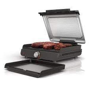 DESCRIPTION: (1) INDOOR GRILL GRIDDLE BRAND/MODEL: NINJA SIZE: 14 IN RETAIL$: $93.92 EA QTY: 1