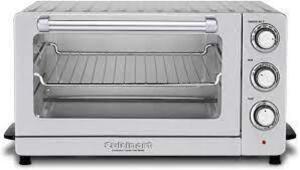 DESCRIPTION: (1) TOASTER OVEN BRAND/MODEL: CUISINART INFORMATION: STAINLESS SIZE: 17 IN RETAIL$: $100.00 EA QTY: 1