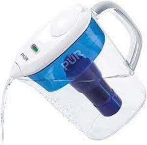 DESCRIPTION: (1) PITCHER FILTRATION SYSTEM BRAND/MODEL: PUR INFORMATION: BLUE SIZE: 7 CUP RETAIL$: $20.00 EA QTY: 1