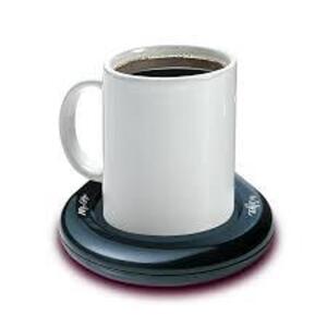 DESCRIPTION: (1) MUG WARMER BRAND/MODEL: MR-COFFEE INFORMATION: BLACK RETAIL$: $20.00 EA QTY: 1