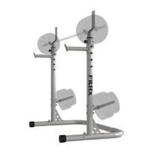 DESCRIPTION: (1) SQUAT RACK BRAND/MODEL: FITRX #8991SCM INFORMATION: BLACK RETAIL$: $649.99 EA QTY: 1