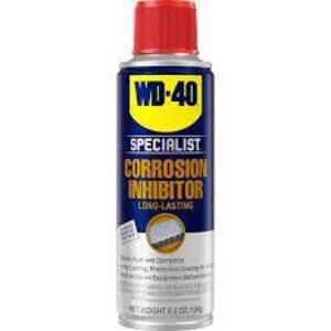 DESCRIPTION: (3) CORROSION INHIBITOR BRAND/MODEL: WD-40 SPECIALIST SIZE: 6.5 OZ RETAIL$: $14.50 EA QTY: 3