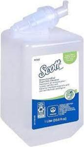 DESCRIPTION: (5) FOAMING HAND SOAP REFILL BRAND/MODEL: SCOTT #91565 SIZE: 33.8 OZ RETAIL$: $11.00 EA QTY: 5