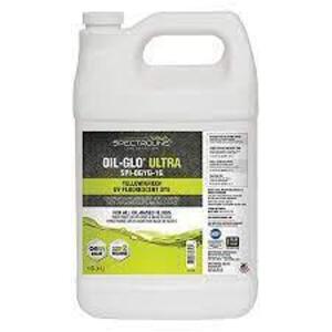 DESCRIPTION: (1) OIL-GLO ULTRA BRAND/MODEL: SPECTROLINE #SPI-PG-YG-1G SIZE: 1 GALLON RETAIL$: $ QTY: 1