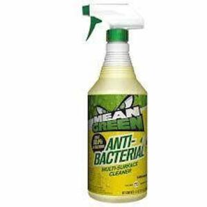 DESCRIPTION: (6) ANTIBACTERIAL MULTI SURFACE CLEANER BRAND/MODEL: MEAN GREEN #56JF18 SIZE: 32 OZ RETAIL$: $5.00 EA QTY: 6