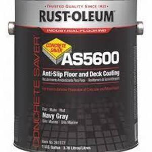 DESCRIPTION: (1) FLOOR COATING BRAND/MODEL: RUST-OLEUM #6H061 INFORMATION: NAVY GRAY SIZE: 1 GALLON RETAIL$: $158.58 EA QTY: 1