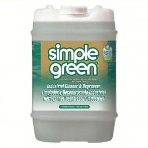 DESCRIPTION: (1) CLEANER DEGREASER BRAND/MODEL: SIMPLE GREEN #22C611 SIZE: 5 GALLON RETAIL$: $100.00 QTY: 1