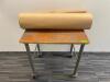 ROLLING UTILITY TABLE WITH ROLL OF MULTIPURPOSE PAPER - 3