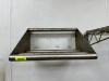 STAINLESS STEEL WALL SHELF