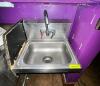 WALL MOUNTED STAINLESS STEEL SINK