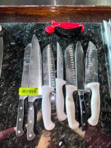 (7)- KITCHEN KNIVES