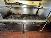 SOUTHBEND 8 BURNER GAS RANGE