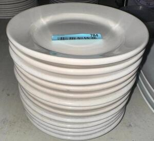 (13) 7" CHINA PLATES