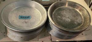 (24) 10" METAL PIE PANS/