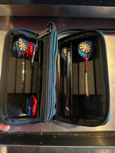 (2) SET OF DARTS W/ CARRY CASE.