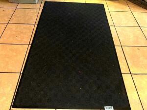 5' X 3' GREY TRAFFIC MAT