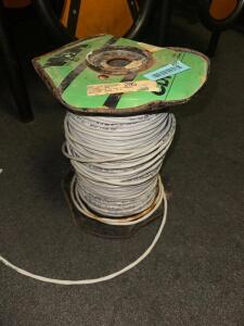 PARTIAL SPOOL OF WPN ELECTRICAL WIRE.