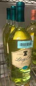 (3) BOTTLES OF LIBERTY CREEK MOSCATO