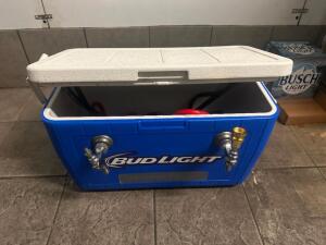 BUD LIGHT TAP COOLER W/ COLD PLATE