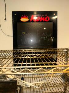 LIGHTED KENO BOARD