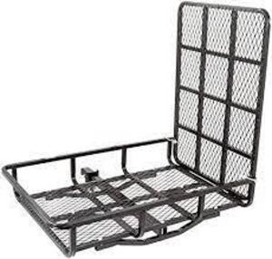 DESCRIPTION: (1) HITCH MOUNTED CARGO CARRIER BRAND/MODEL: APEX #UCC500 INFORMATION: BLACK SIZE: 500 LB CAPACITY RETAIL$: $164.99 EA QTY: 1