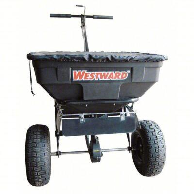 DESCRIPTION: (1) ALL SEASON BROADCAST SPREADER BRAND/MODEL: WESTWARD #4UHD1 INFORMATION: BLACK SIZE: 125 LB CAPACITY, 12' RETAIL$: $394.98 EA QTY: 1