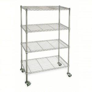 DESCRIPTION: (1) WIRE SHELVING UNITBRAND/MODEL: PRODUCT NUMBER #3TPA4RETAIL$: $212.28 EASIZE: 18x68x48inQTY: 1