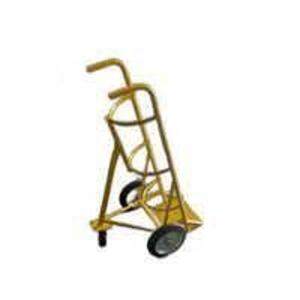 DESCRIPTION: (1) OXYGEN CYLINDER TROLLEY BRAND/MODEL: VESTIL INFORMATION: YELLOW RETAIL$: $139.99 EA QTY: 1