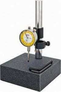 DESCRIPTION: (1) GRANITE COMPARATOR STAND WITH 1" INDICATOR BRAND/MODEL: MCS #06519045 INFORMATION: GRANITE RETAIL$: $134.08 EA QTY: 1