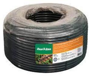 DESCRIPTION: (1) IRRIGATION TUBING BRAND/MODEL: RAIND BIRD #T70-500S INFORMATION: BLACK SIZE: .700 SIZE, 500' RETAIL$: $66.01 EA QTY: 1