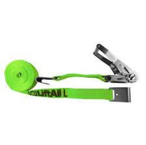 DESCRIPTION: (1) RATCHET STRAP BRAND/MODEL: LIFTALL INFORMATION: SAFETY GREEN SIZE: 5000 LB CAPACITY RETAIL$: $245.81 EA QTY: 1