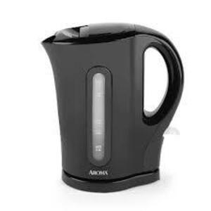 DESCRIPTION: (1) ONE TOUCH ELECTRIC KETTLE BRAND/MODEL: AROMA INFORMATION: BLACK SIZE: 7 CUPS RETAIL$: $24.02 EA QTY: 1