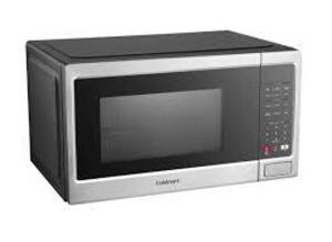 DESCRIPTION: (1) DELUXE MICROWAVE OVEN BRAND/MODEL: CUISINART #EM0P042DG INFORMATION: BLACK SIZE: 1.3 CU FT RETAIL$: $99.99 EA QTY: 1